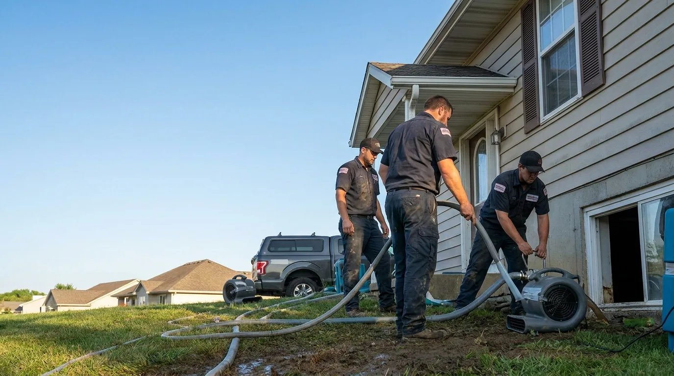 Water Removal in Evansville, WY near me